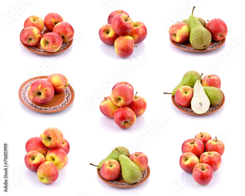 Jabłka z gruszkami