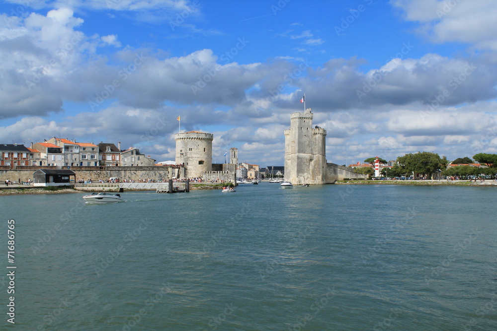 Tours médiévales de La Rochelle, France