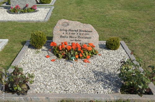 Friedhof, Graeber, Kirkeby, Roemoe, photo