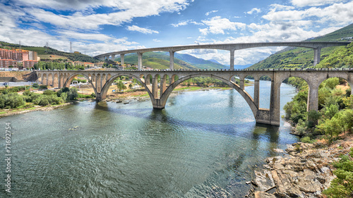 Regua Bridges, Portugal, Douro Valley
