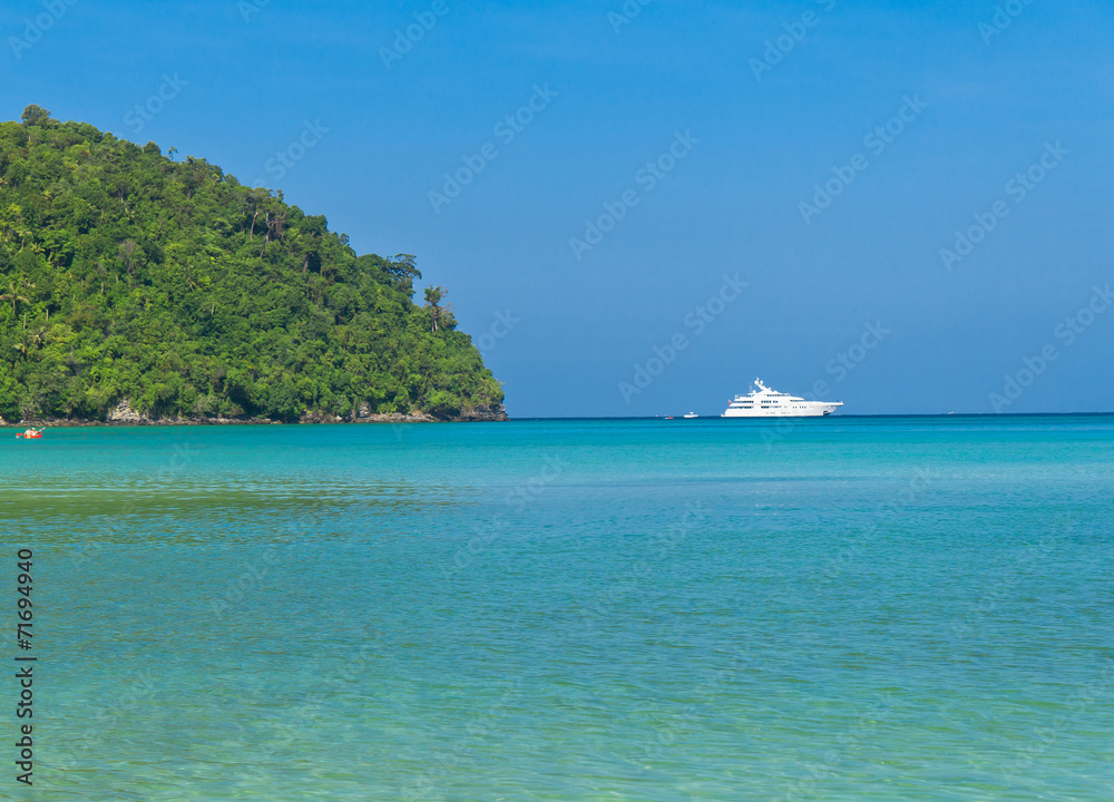 Obraz premium Sea Scene Seascape Azure