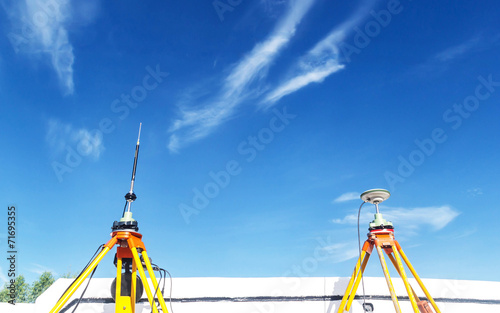 GPS surveying ,global position system photo