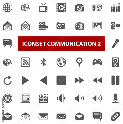 Top Iconset - Communication II