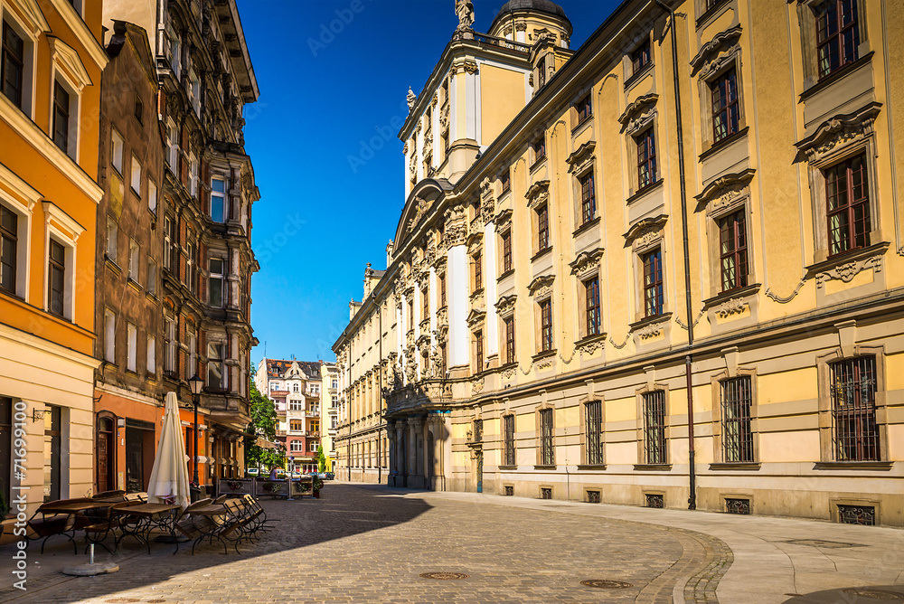 Obraz premium Wrocław - historyczne centrum Polski