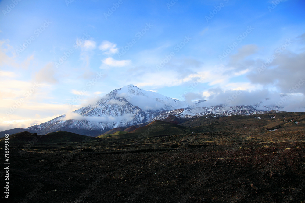 Ostriy Tolbachik volcano.