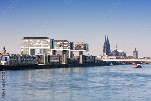 Köln, Rheinpanorama © hotrippcologne