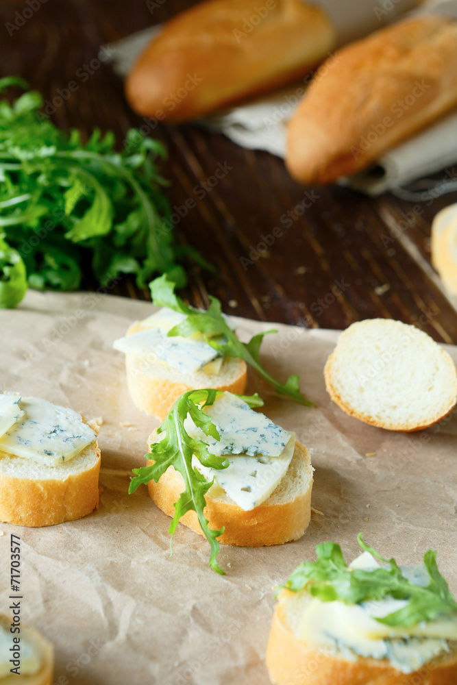 cooking with cheese canapes