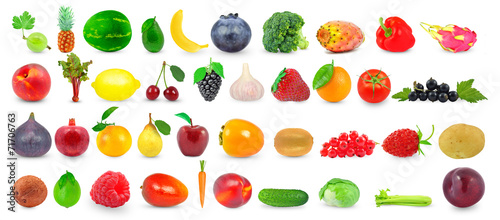 Fototapeta fruits and vegetables