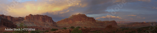 Sunset Capitol Reef National Park at Panorama Point