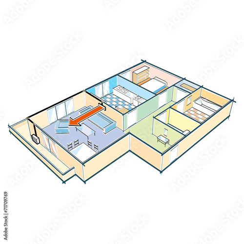 Appartement climatisé