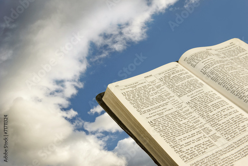 Bible With Clouds