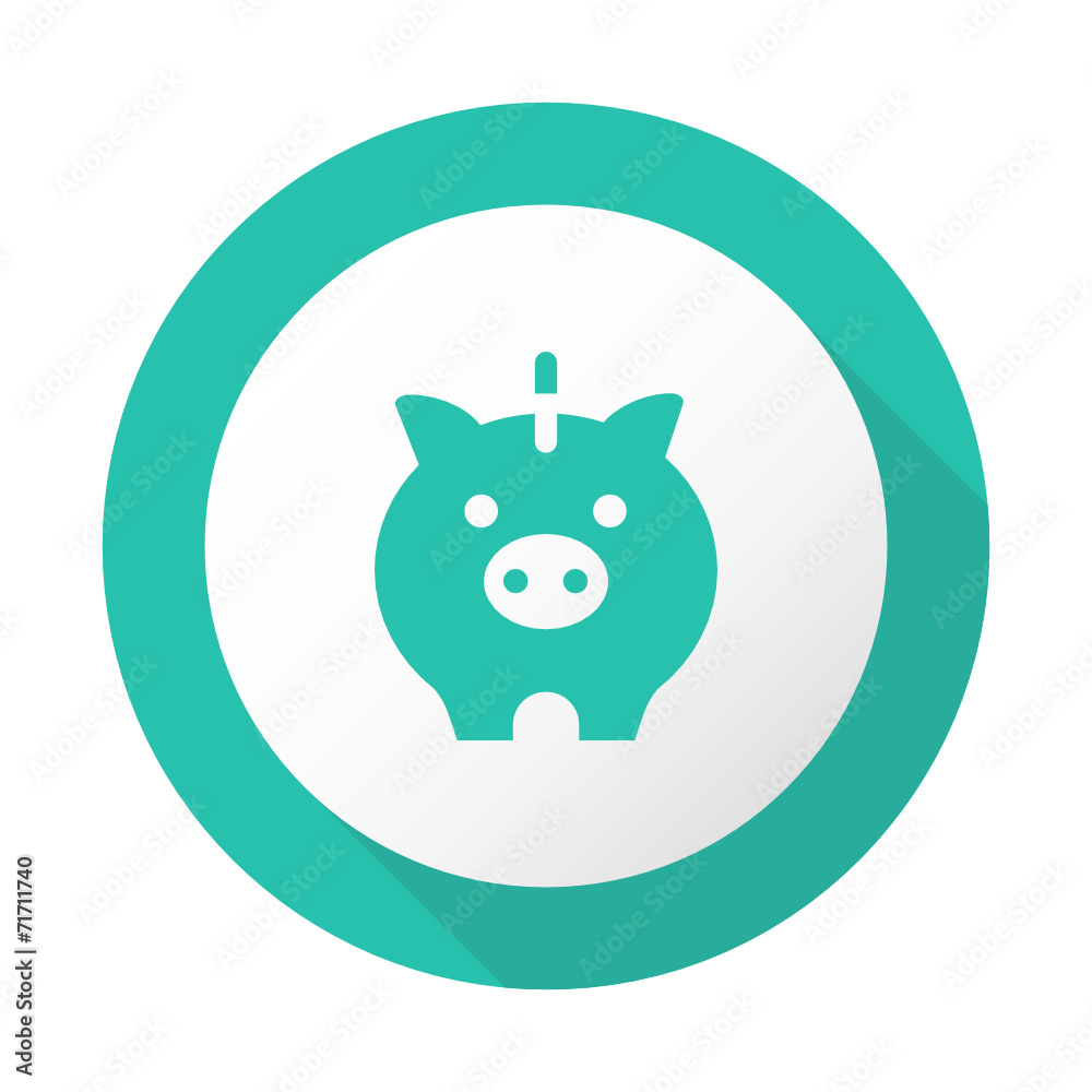 Flat Long Shadow Icon - Vector Flat Long Shadow Icon - Vector