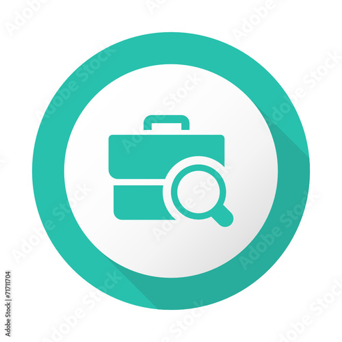 Flat Long Shadow Icon - Vector