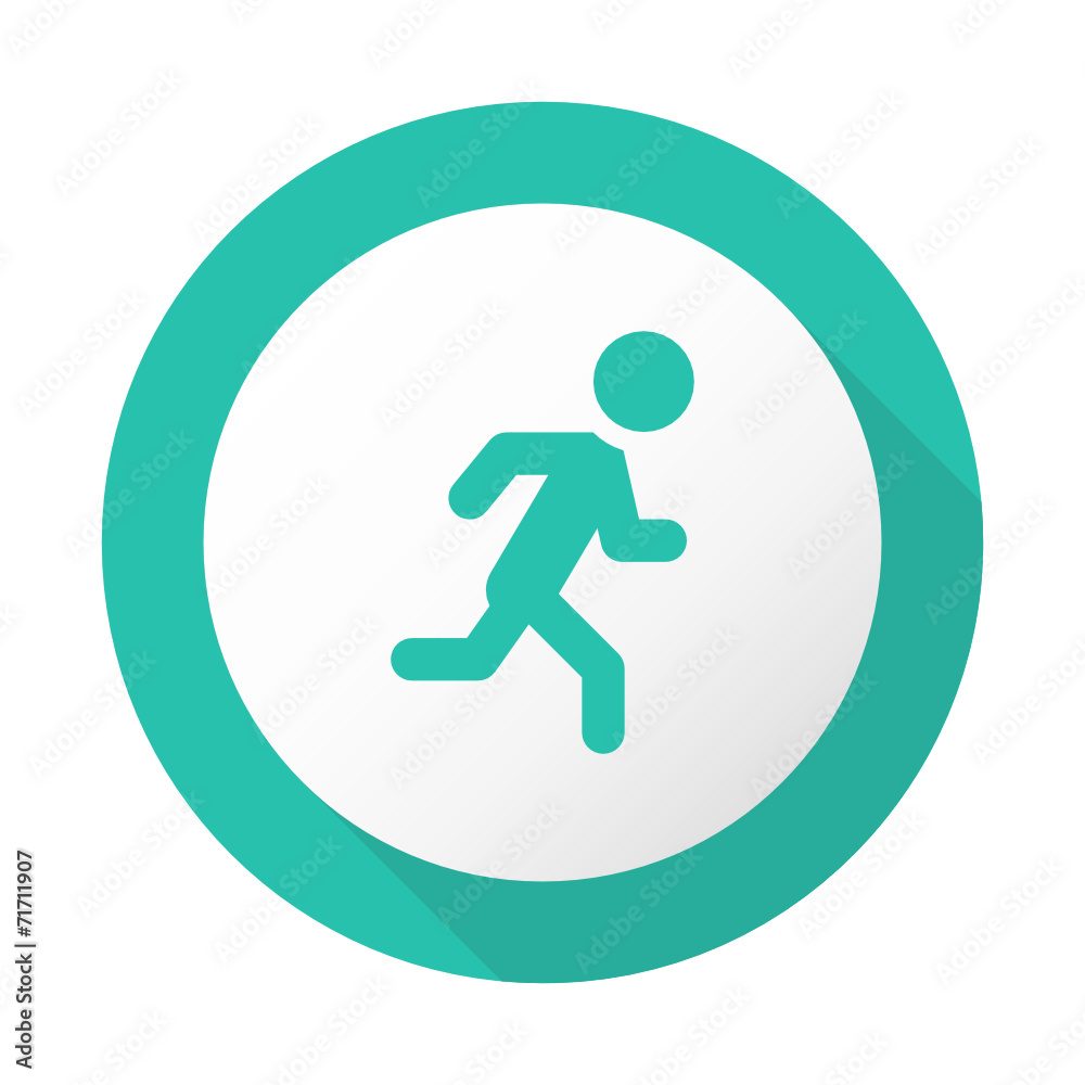 Flat Long Shadow Icon - Vector Flat Long Shadow Icon - Vector