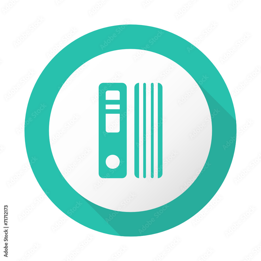 Flat Long Shadow Icon - Vector Flat Long Shadow Icon - Vector