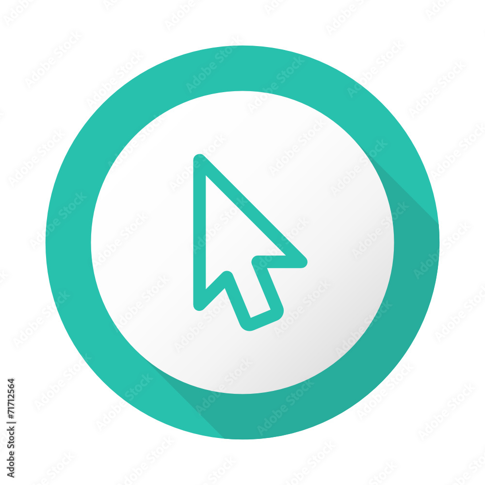 Flat Long Shadow Icon - Vector Flat Long Shadow Icon - Vector