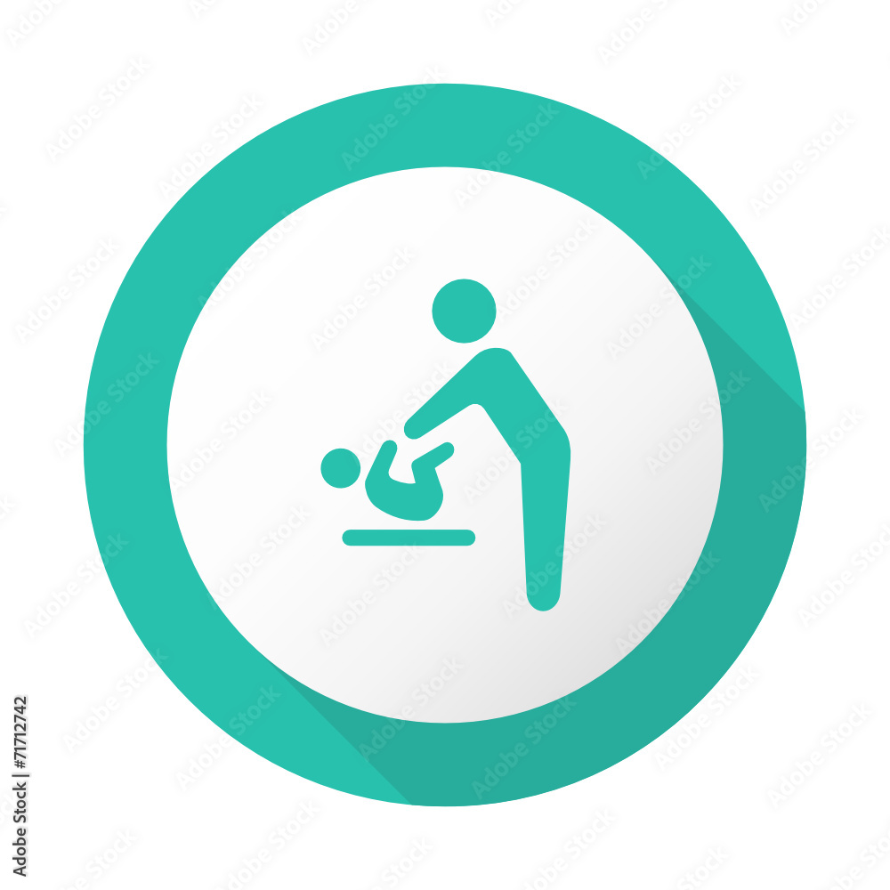 Flat Long Shadow Icon - Vector Flat Long Shadow Icon - Vector