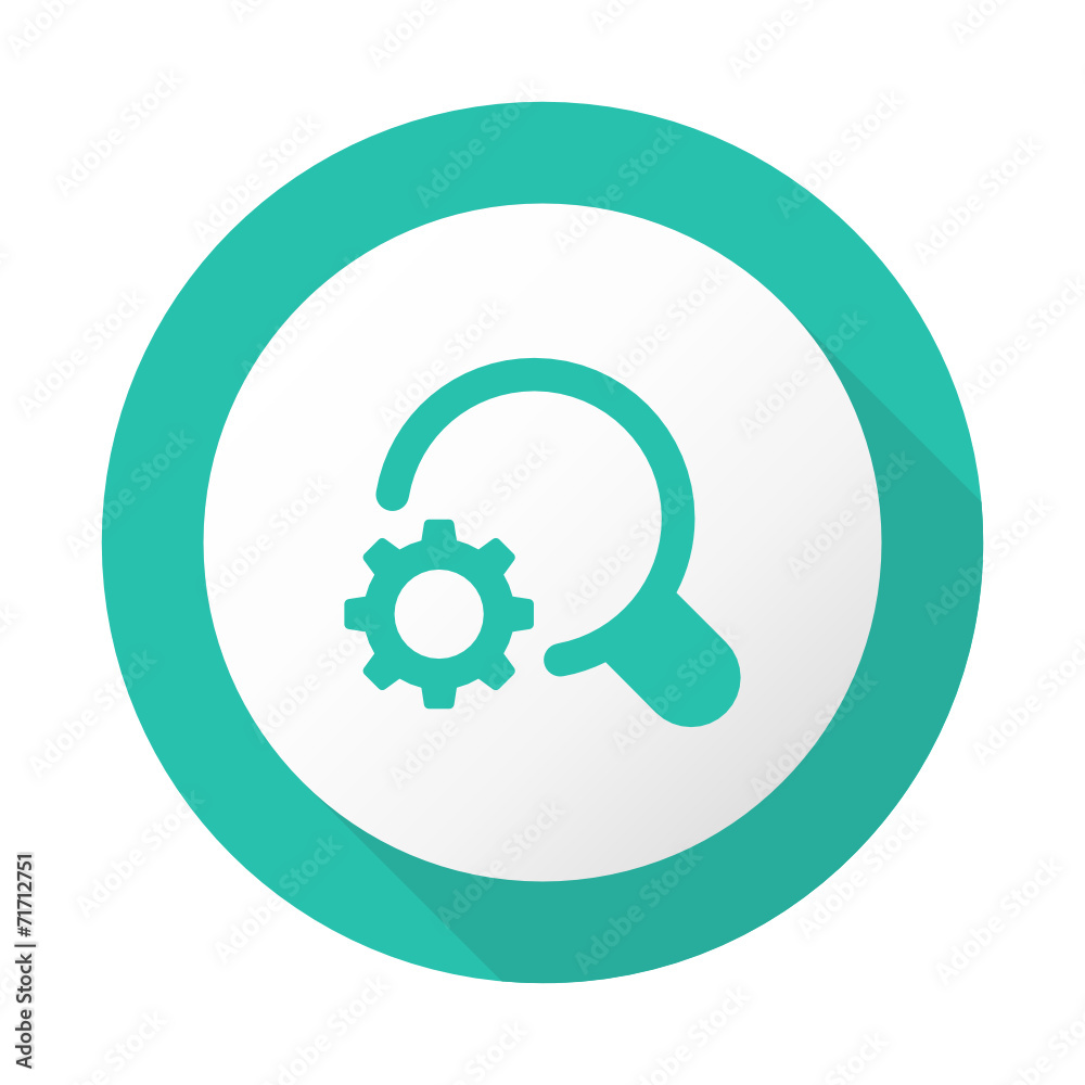 Flat Long Shadow Icon - Vector Flat Long Shadow Icon - Vector