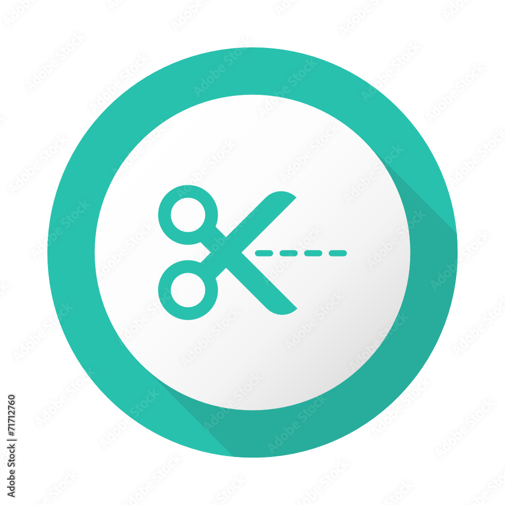Flat Long Shadow Icon - Vector Flat Long Shadow Icon - Vector