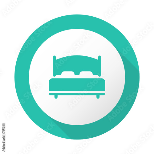Flat Long Shadow Icon - Vector