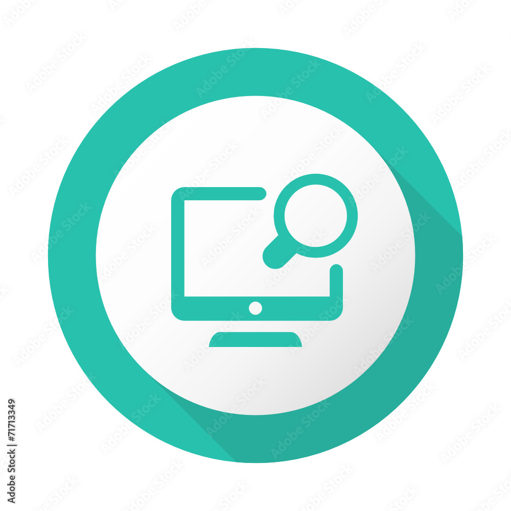 Flat Long Shadow Icon - Vector Flat Long Shadow Icon - Vector