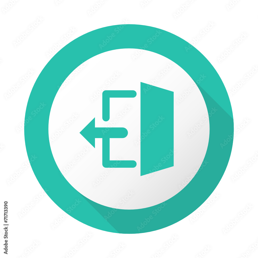 Flat Long Shadow Icon - Vector Flat Long Shadow Icon - Vector