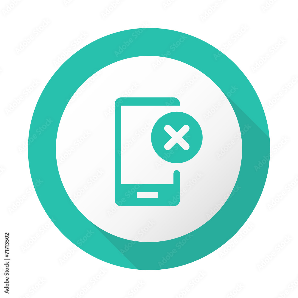 Flat Long Shadow Icon - Vector Flat Long Shadow Icon - Vector