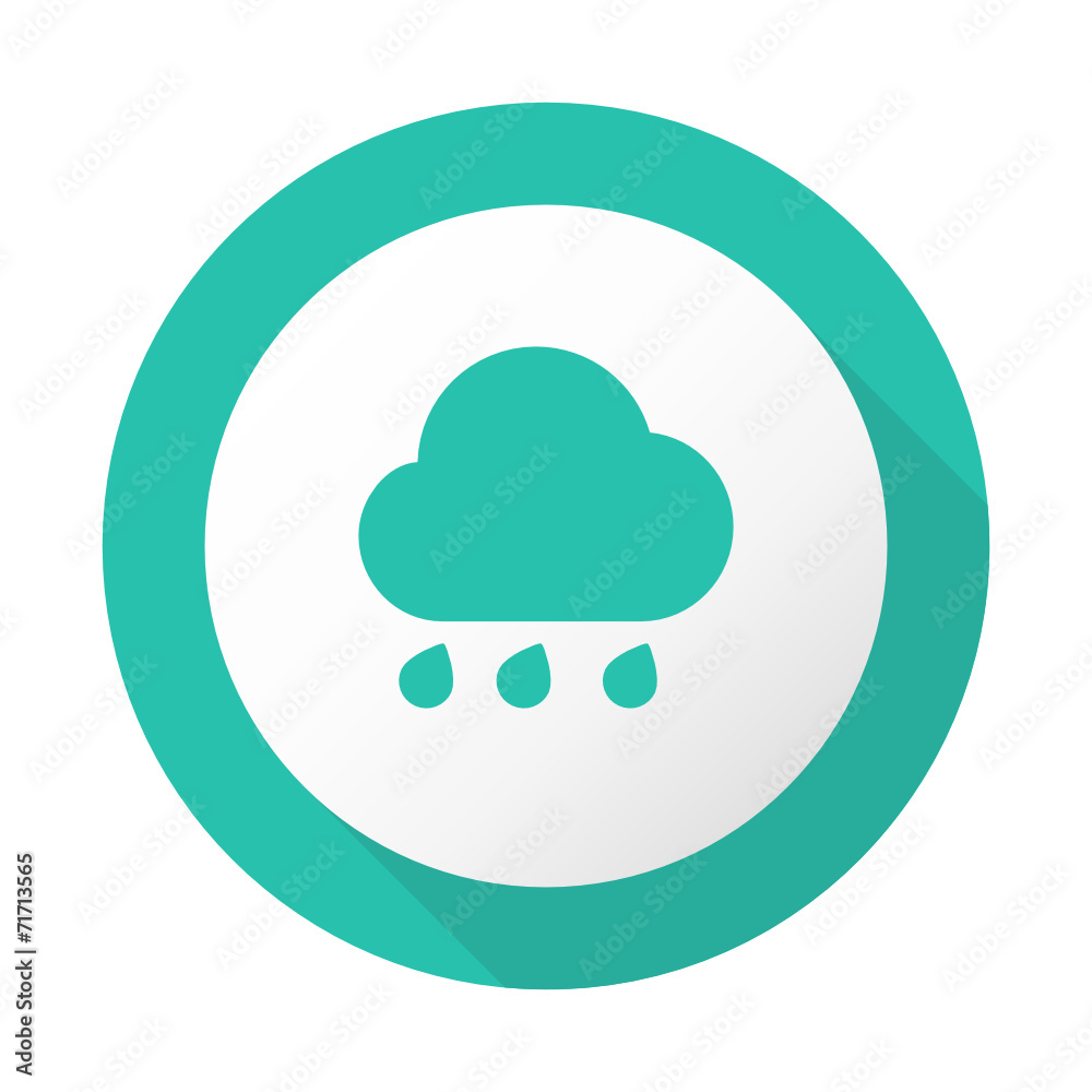 Flat Long Shadow Icon - Vector Flat Long Shadow Icon - Vector