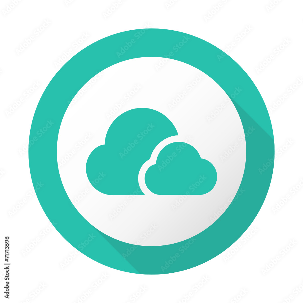 Flat Long Shadow Icon - Vector Flat Long Shadow Icon - Vector