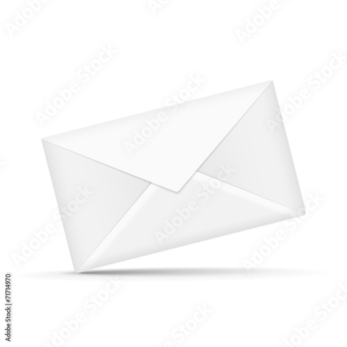 close up look at envelope