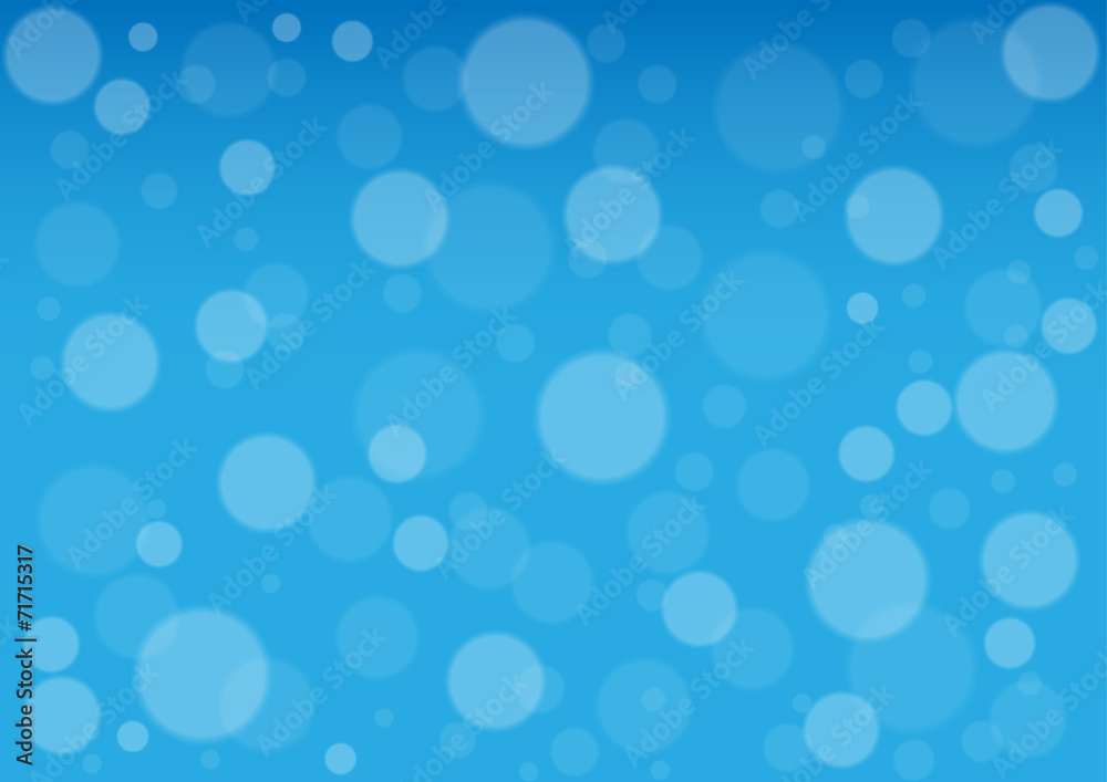 Abstract circle on blue color background