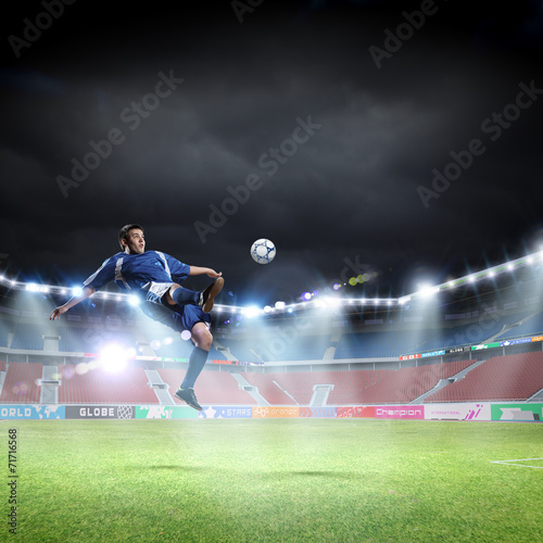 Football kick © Sergey Nivens