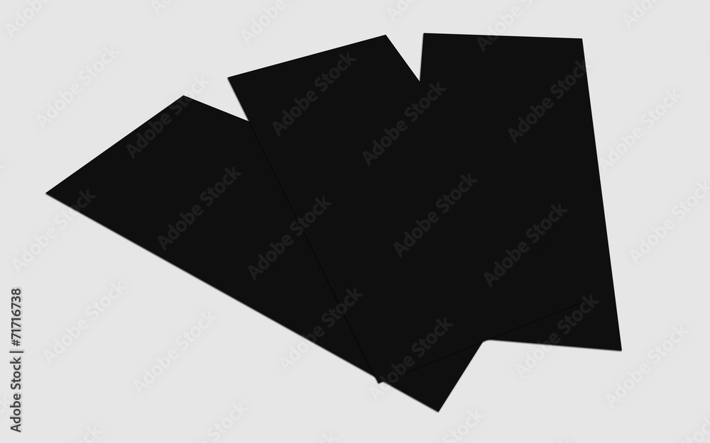 Blank black paper (4 Blank black paper (4