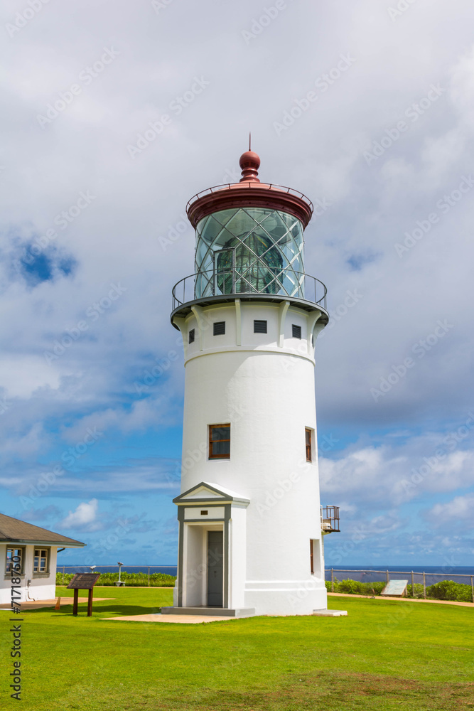 The Lighthouse of Kilauea, Kauai, Hawaii