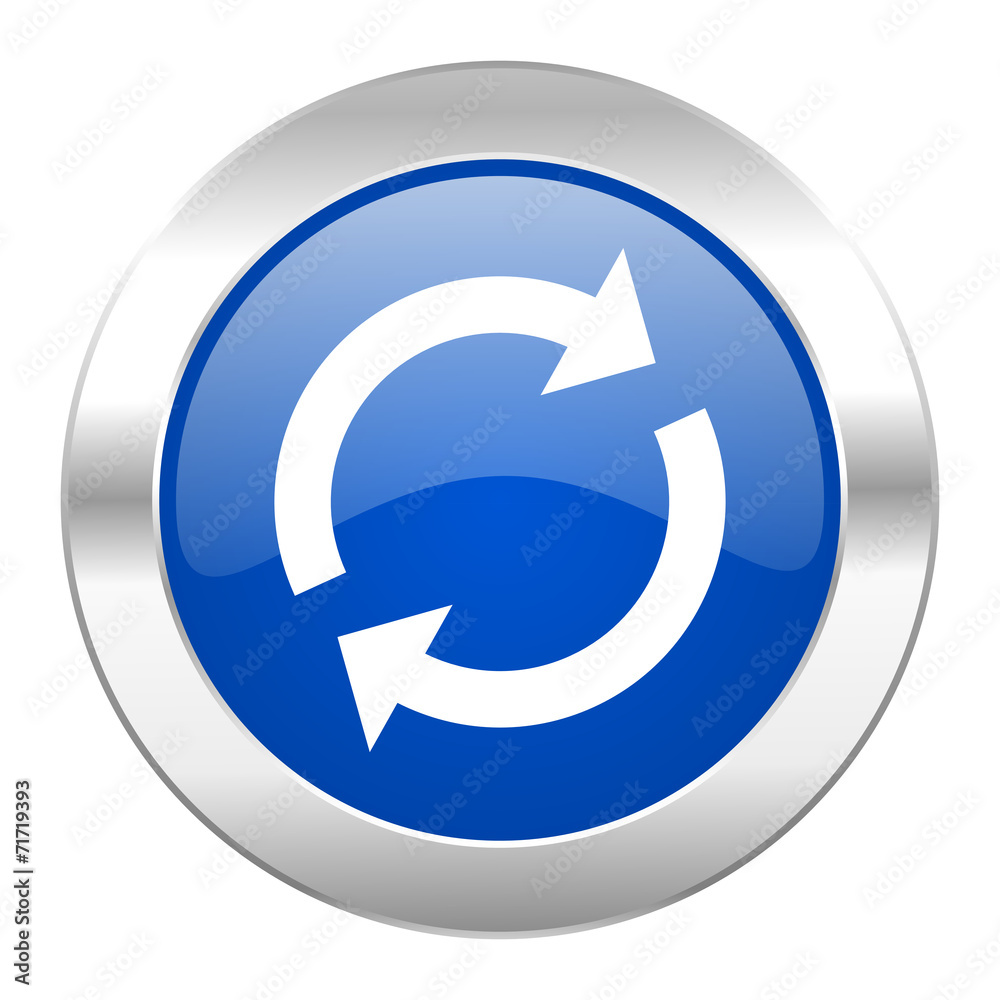 reload blue circle chrome web icon isolated reload blue circle chrome web icon isolated