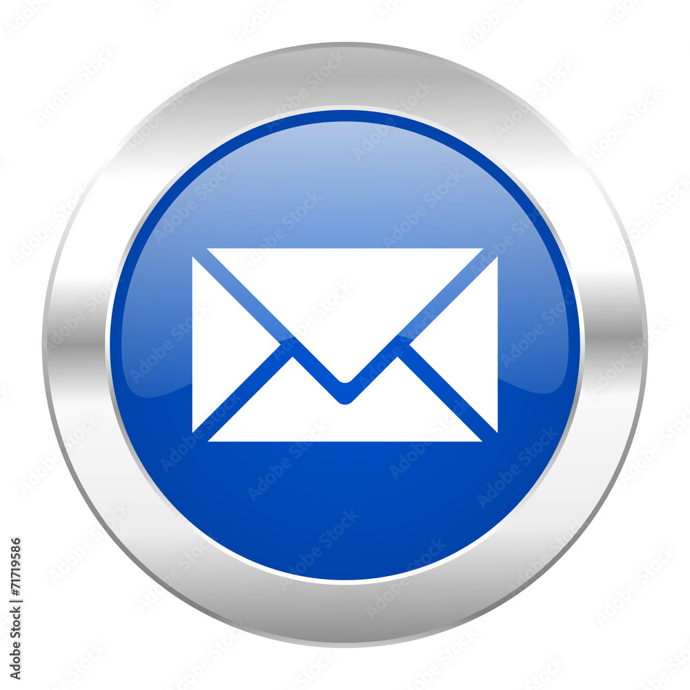 email blue circle chrome web icon isolated email blue circle chrome web icon isolated