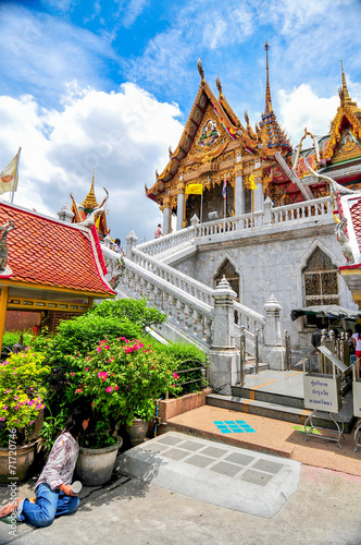 Famous Temple in Bangkok Thailand © tana2222