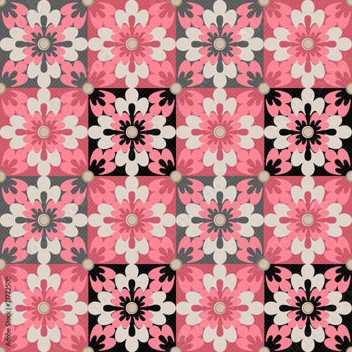 Floral seamless style design pattern texture background