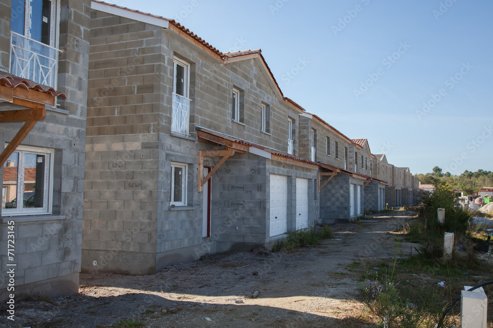 maison en construction maison en construction