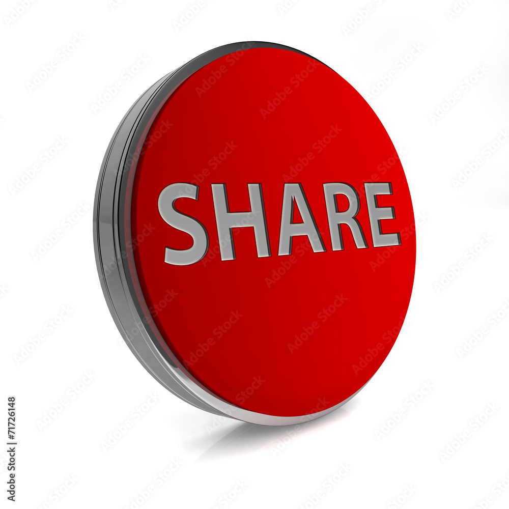 share circular icon on white background share circular icon on white background