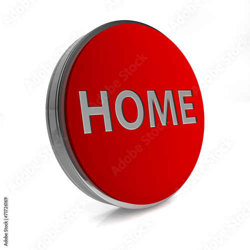 home circular icon on white background © iconsmaker