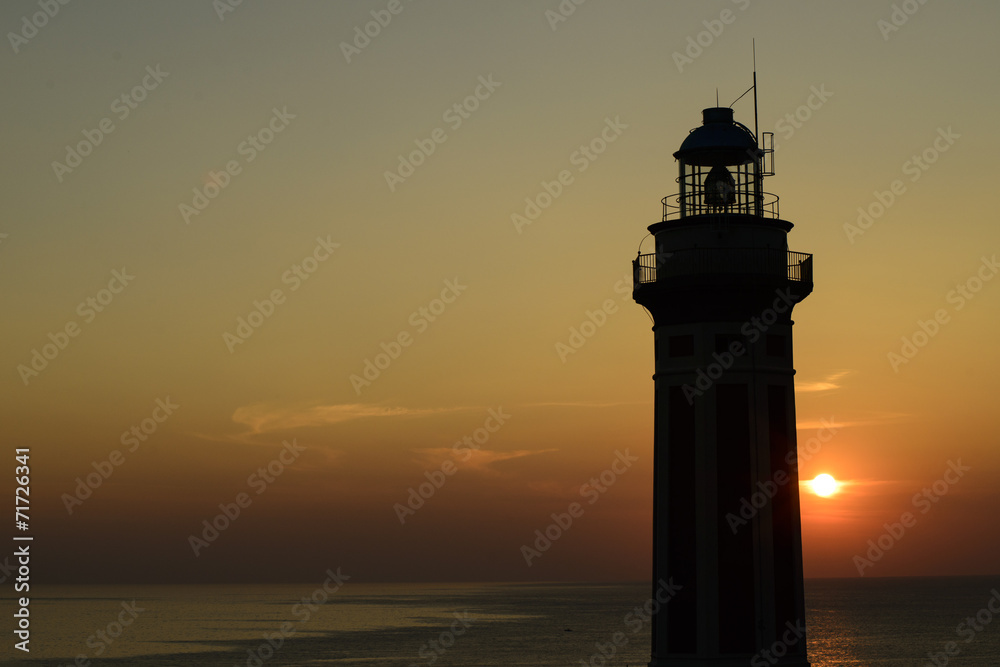 Lighthouse on the Island of Capri Lighthouse on the Island of Capri