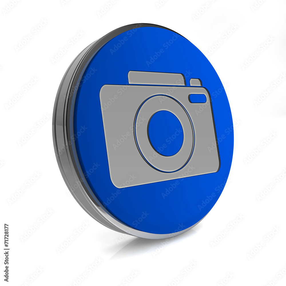 photo circular icon on white background photo circular icon on white background