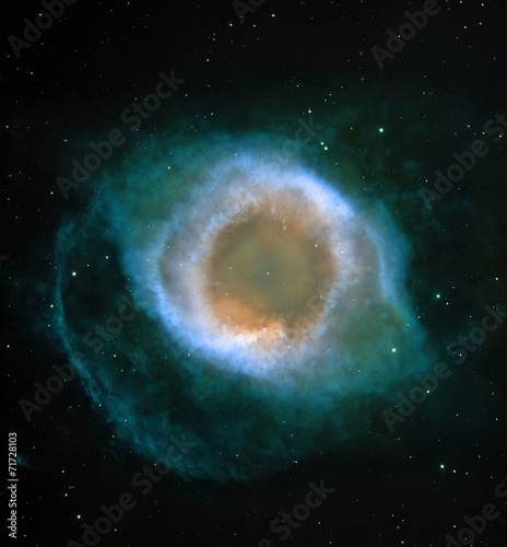 Planetary nebula - supernova remnant.