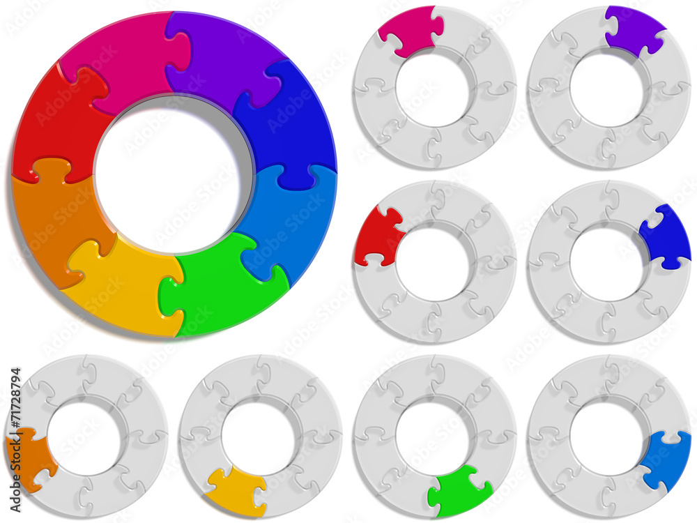 Circle Puzzle 08 Circle Puzzle 08