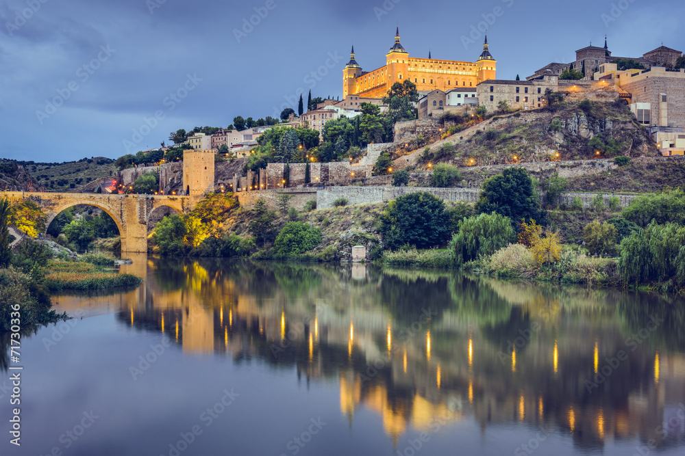 Toledo, Spain on the Tagus River