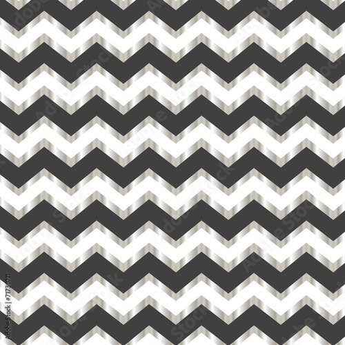 White grey chevron