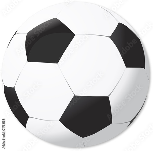 ball on white background with shadow