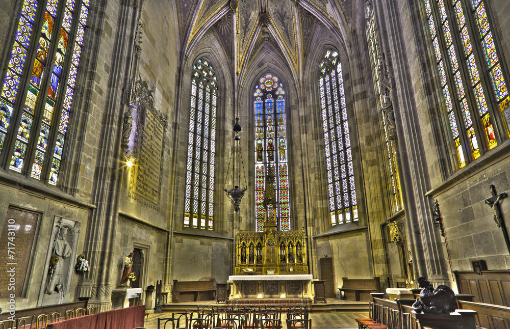 Bratislava - The presbytery of st. Martin cathedral