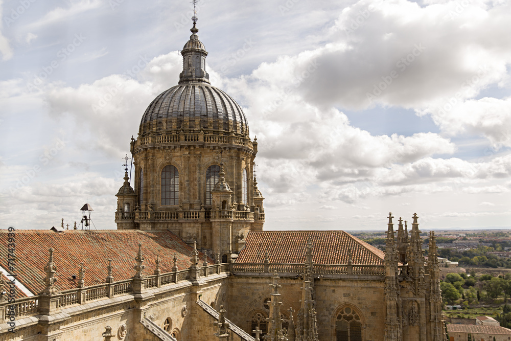 Catedral de Salamanca, cúpula.